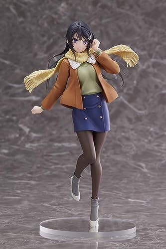 Taito Rascal Does Not Dream of A Dreaming Girl: Mai Sakurajima Coreful Figure (Winter Wear Version) - Image 5