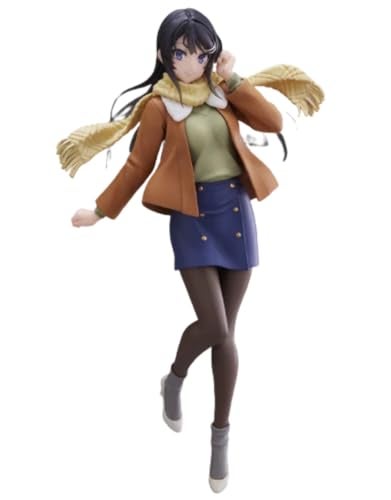 Taito Rascal Does Not Dream of A Dreaming Girl: Mai Sakurajima Coreful Figure (Winter Wear Version) - Image 3