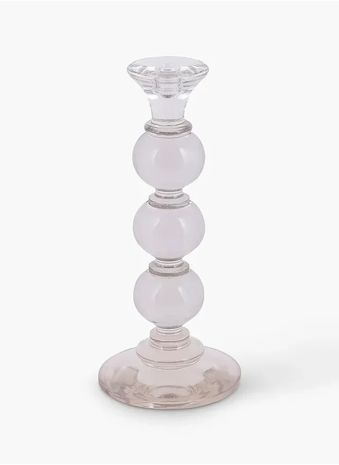 تو إكس إل هوم Candle Stand CLEAR 16.5x16.5x35.5cm