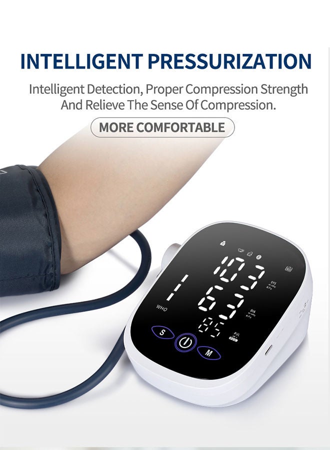 Sharpdo Full Automatic Arm Type Blood Pressure Instrument Touch Button Electronic Measuring Instrument - Image 3