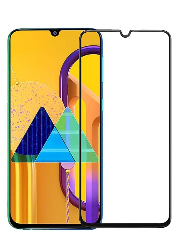 Generic Screen Guard for Samsung Galaxy M30s / M30 / M31 / M21 / A30 / A30s / A50 / A50s Tempered Glass Screen Protector Full Glue Edge-to-Edge Gorilla Screen Protector  - Image 1