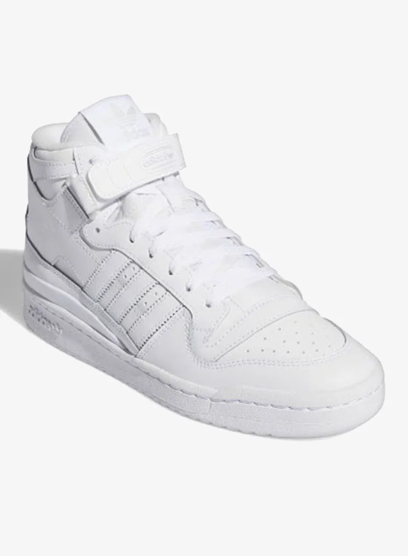 adidas Originals Forum Mid White Basketball Shoes