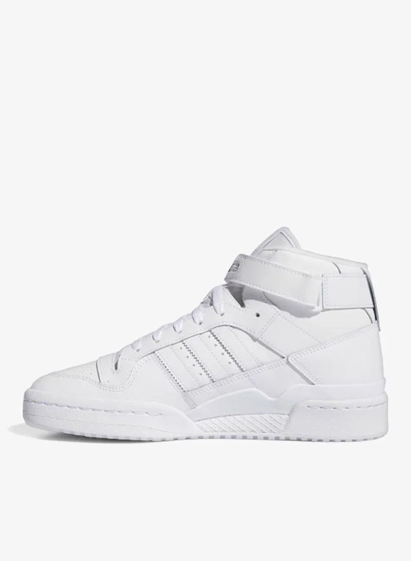 adidas Originals Forum Mid White Basketball Shoes
