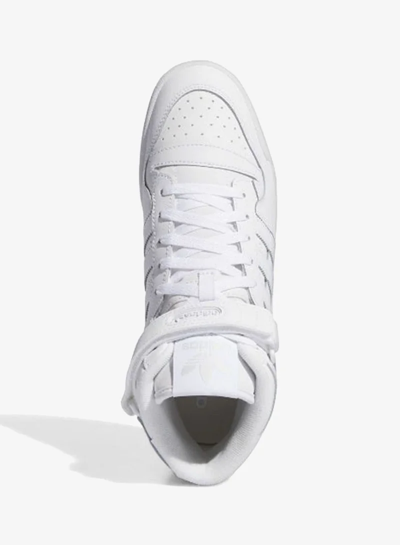 adidas Originals Forum Mid White Basketball Shoes