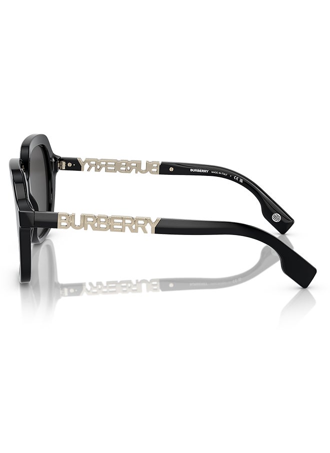 BURBERRY Women's Square Sunglasses - B4389 3001/87 55 - Lens Size: 55 Mm  - Image 3