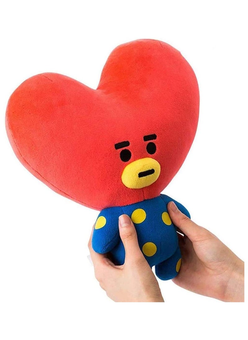 Goolsky BT Plush Figure 21 Toys Game Soft Animal Stuffed Hearth Plush Doll Cartoon Pillow for Kids 25cm/9.84 inch (Red Hearth)  - Image 1