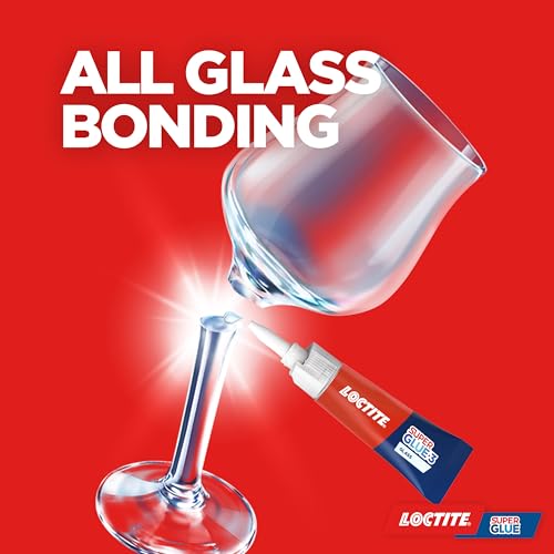 Loctite لاصق لوكتايت للزجاج، لاصق قوي للنظارات، أكريليك، شفاف، للحرف اليدوية، مرآة، نافذة، 3 جرام - Image 4