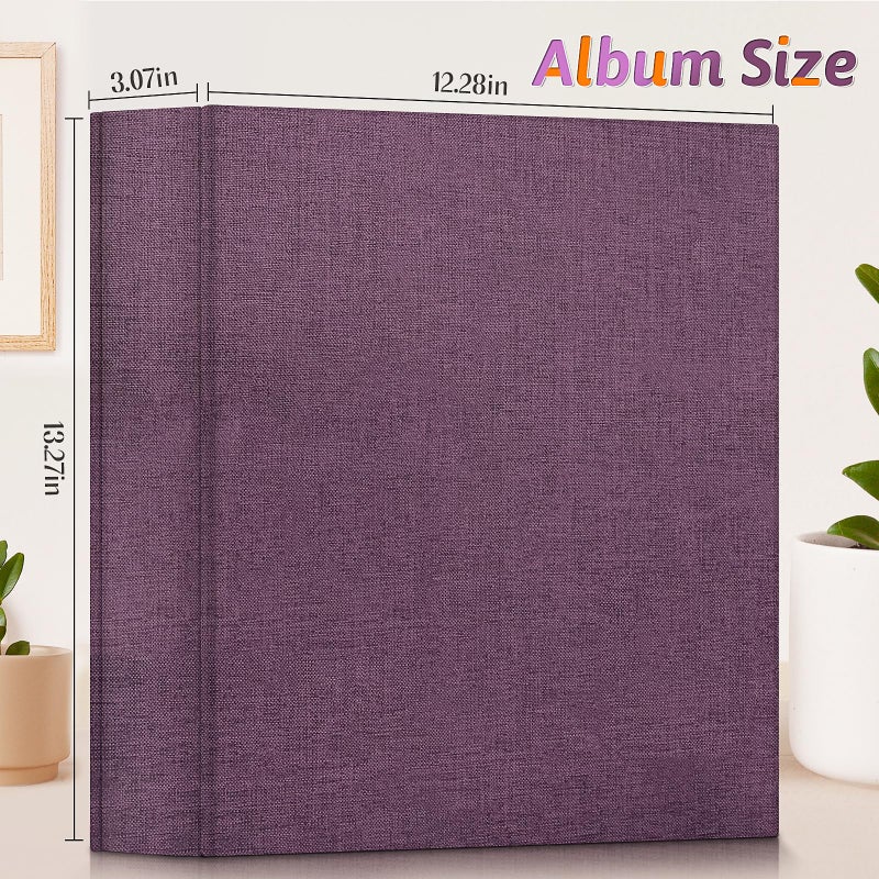 Popotop Photo Album 4x6 1000 Pockets for Wedding Gifts Linen Hardcover Picture Albums for Family Anniversary Baby Vacation Pictures - Image 5