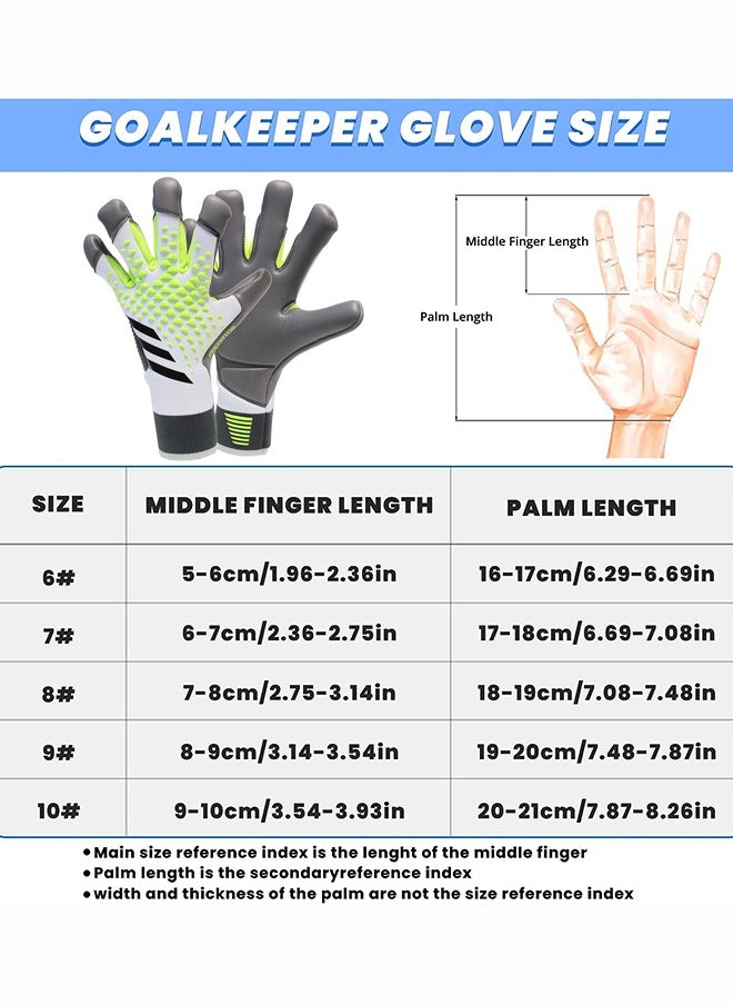 JiuAn Football Training Professional Pro Fingersave Goalkeeper Gloves  - Image 2