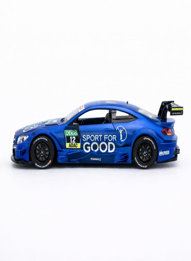 Wizplex MSZ Official Licensed Mercedes-AMG C 63 DTM Diecast Model Car 1:32 Scale | Light & Sound | Pull Back Action | Metal Racing Toy | Collectible Display & Gift - Image 3