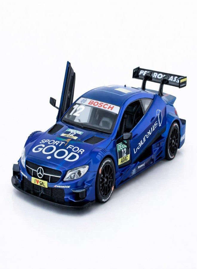 Wizplex MSZ Official Licensed Mercedes-AMG C 63 DTM Diecast Model Car 1:32 Scale | Light & Sound | Pull Back Action | Metal Racing Toy | Collectible Display & Gift - Image 2