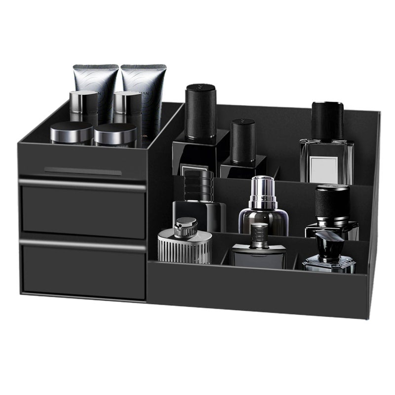 Turesmith Mens Organizer,Cologne Organizer for Men,Perfume Organizer,Cologne Stand,Perfume Stand,Organizador de Perfumes,Bathroom Countertop Storage,Shelf for Bathroom Counter,Easter Gifts for Men - Image 1