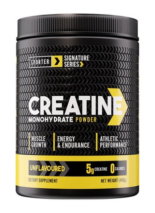 Sporter Creatine Monohydrate Powder – 400g, 80 Servings | Micronized & Pure Creatine for Muscle Growth, Strength & Recovery | Unflavored, Easy to Mix Workout Supplement for Men & Women - pzsku/ZC1E5D2ADB110B184F95BZ/45/_/1721049863/fbdafb7e-8fbd-4487-8b24-df2d77388ff2