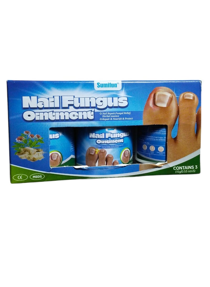 Sumifun Nail Repair Cream - Nail Toe Cream, Nail Cream Anti Harmful Substances Repair Finger Toe Nail Care Perfect for Men and Women Home Use - Image 2