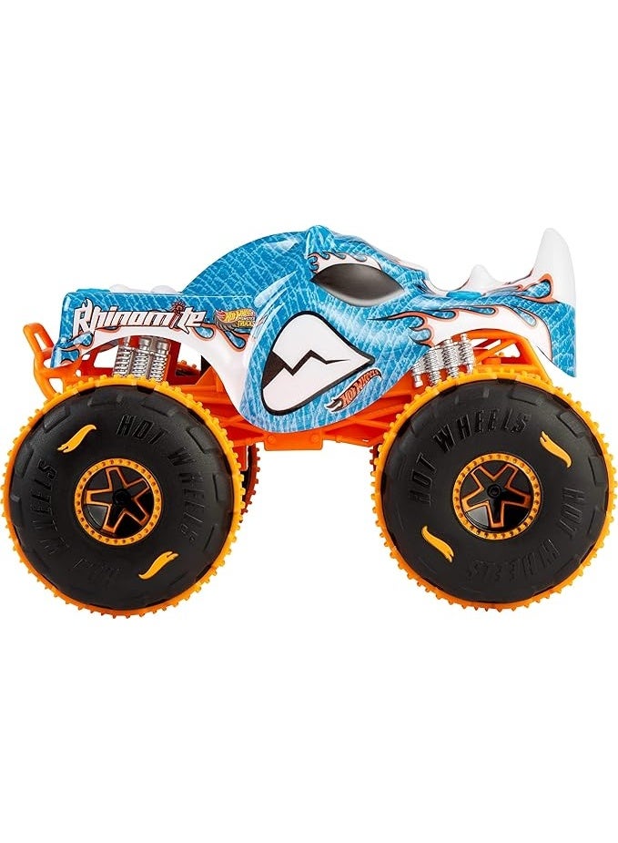 Hot Wheels RC Monster Trucks Rhinomite in 1:24 Scale JBK11 - Image 2