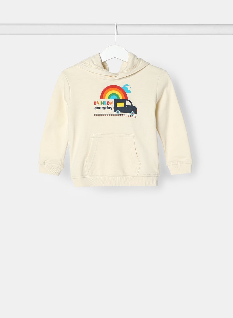 Zarafa pop over with hood light beige 