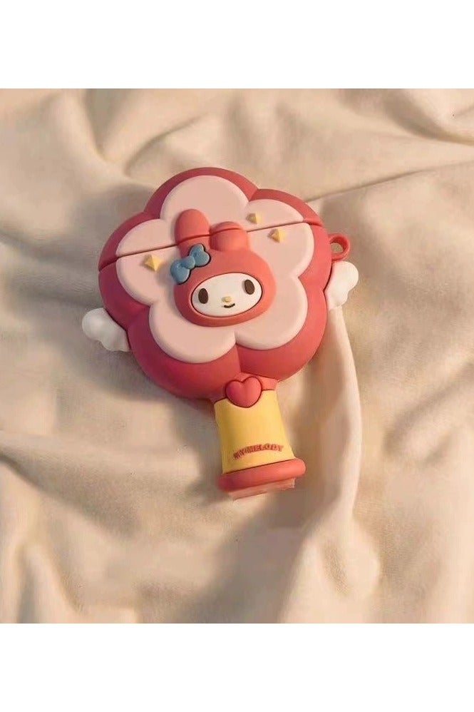 general AirPods 3rd generation silicone wireless Bluetooth protective case, cartoon design, Apple wireless Bluetooth headphones protective case, made of silicone material, with a creative and soft exterior.