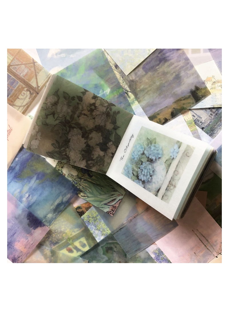 800 Sheets Aesthetic Scrapbooking Paper for Bullet Journal DIY Vintage Decor Castle and Manor Posters Supplies - Image 3