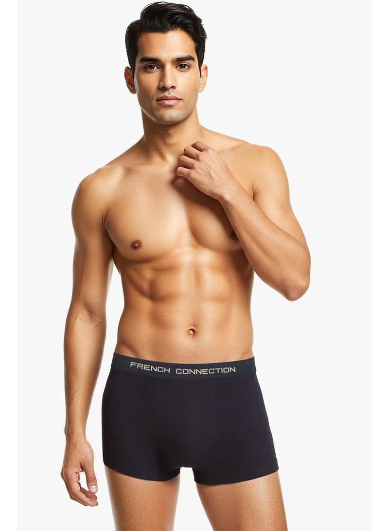 French Connection 3 Pack Multi-Color Solid Briefs - Image 3