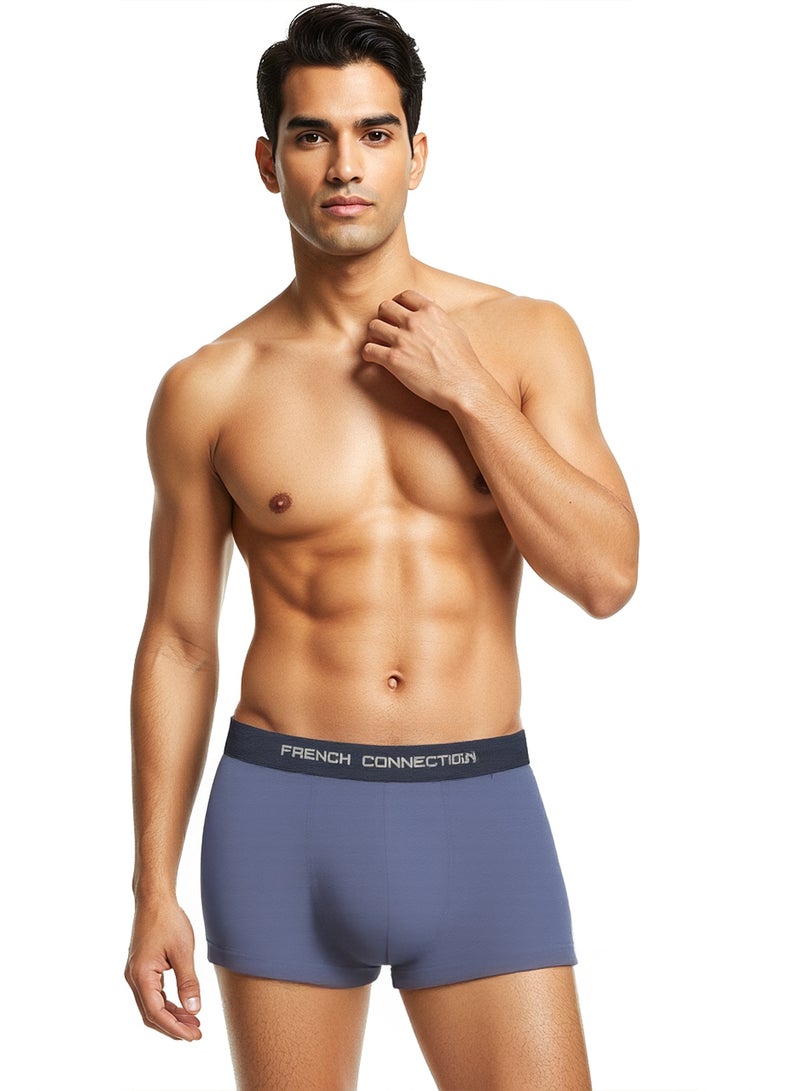 French Connection 3 Pack Multi-Color Solid Briefs - Image 4