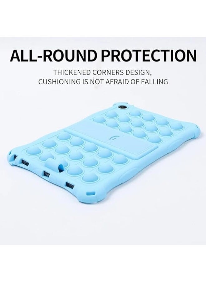 general Soft Bubble Kids Case Compatible with Lenovo Tab M10 3rd Gen 10.1 inch (TB-328FU/TB-328XU) 2022 Silicone Stand Cover with Should Strap and Pen - Image 2