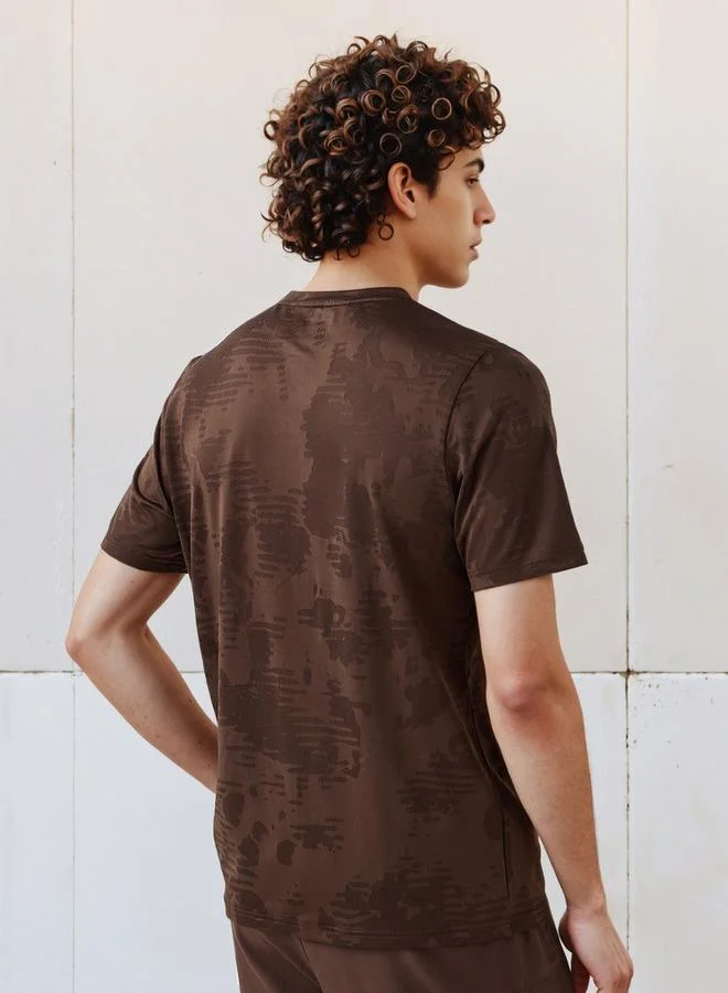 Kappa  Kappa Men Performance Textured T-shirt for Men | Best Price UAE