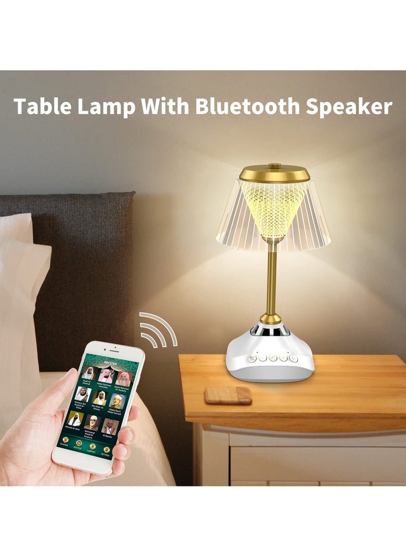 NBB GLOBAL TRADERS - SQ-918 Bukhoor Quran LED Table Lamp – Quran Speaker, Music Player with Remote & App Control - Image 1