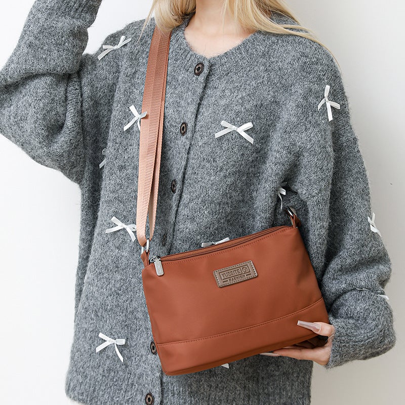 Women's Casual Nylon Crossbody Bag, Lightweight, 2024 Winter - Image 2