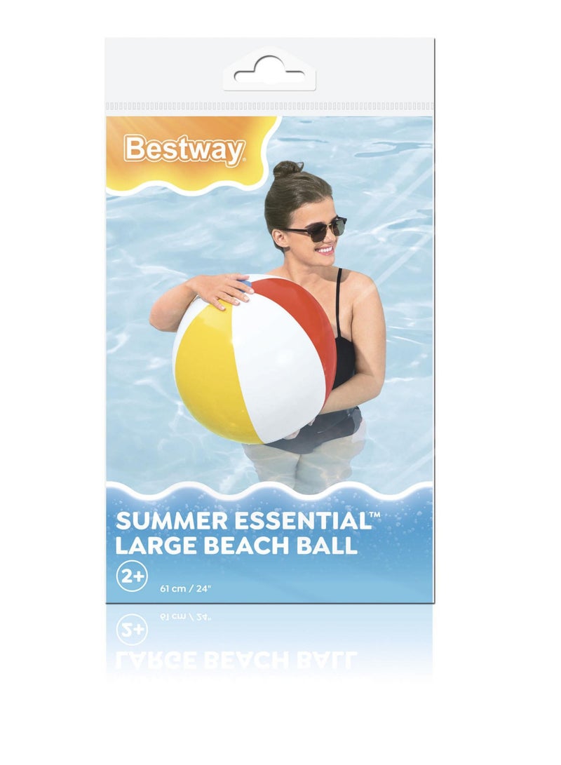 Bestway® 24"/61cm Summer Essential Large Beach Ball - Image 1