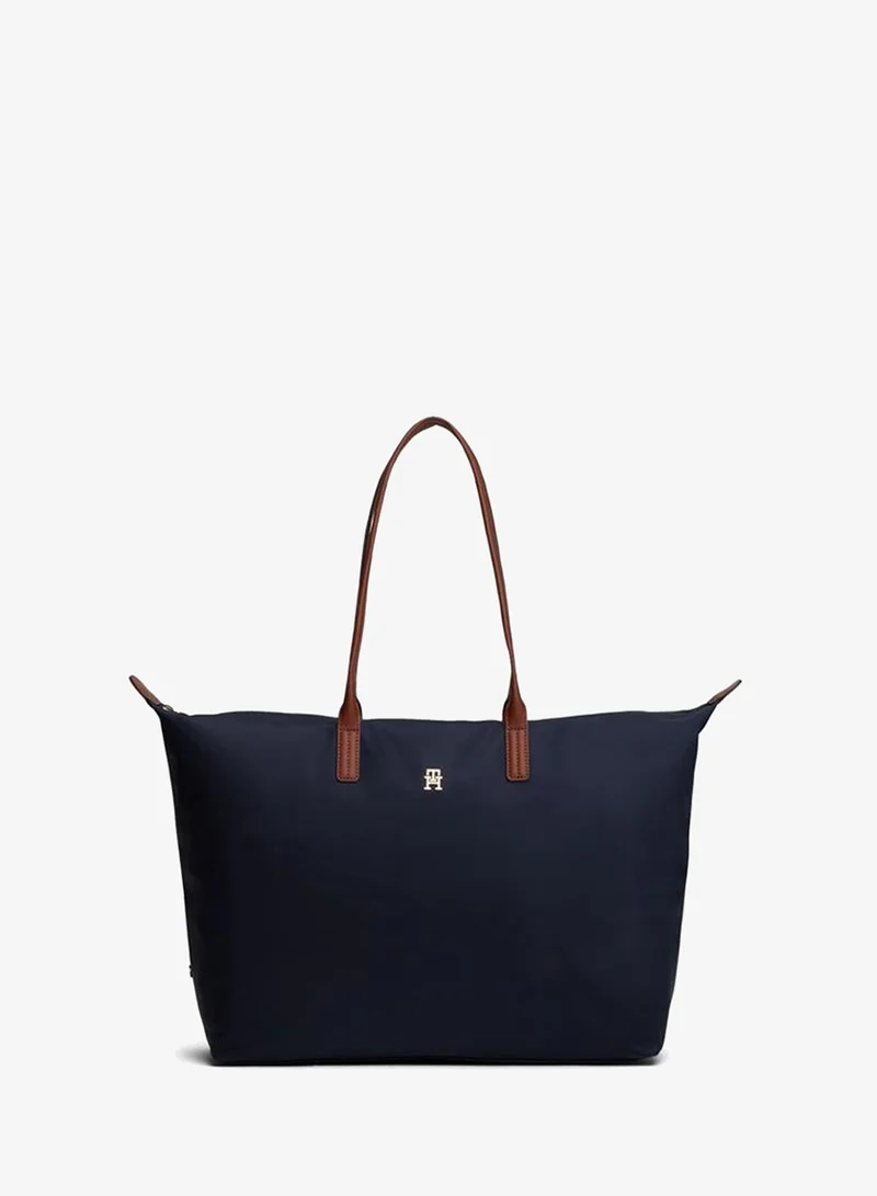 TH Monogram Plaque Tote Bag