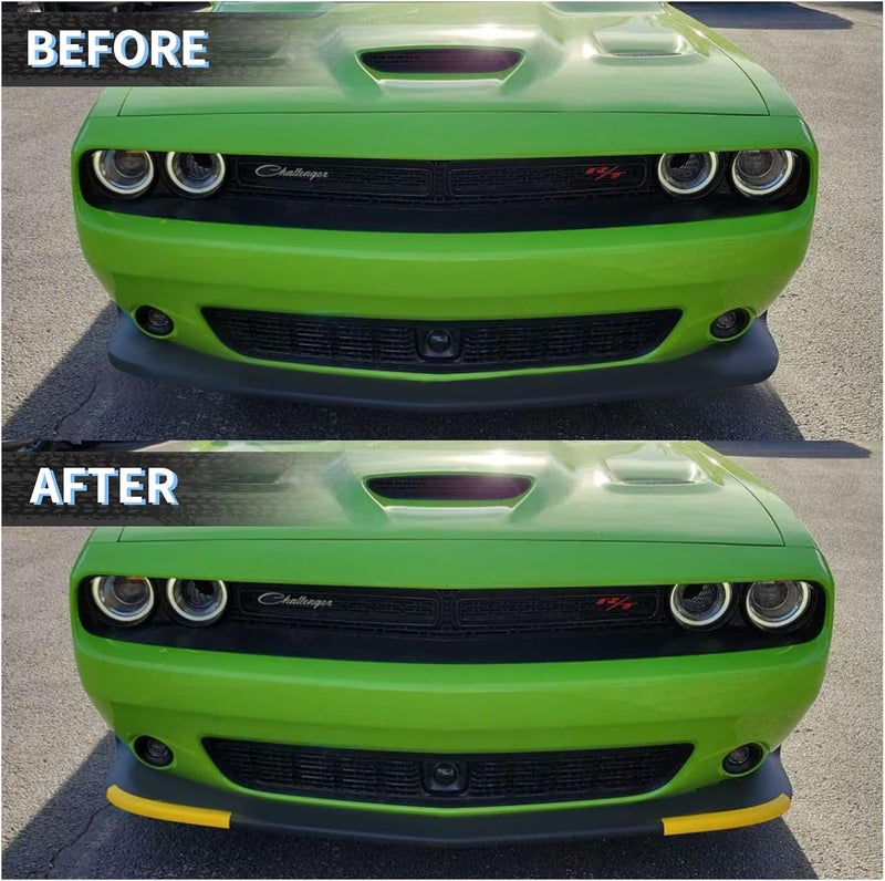 WildWell Front Bumper Lip Splitter for Dodge Challenger - Image 2