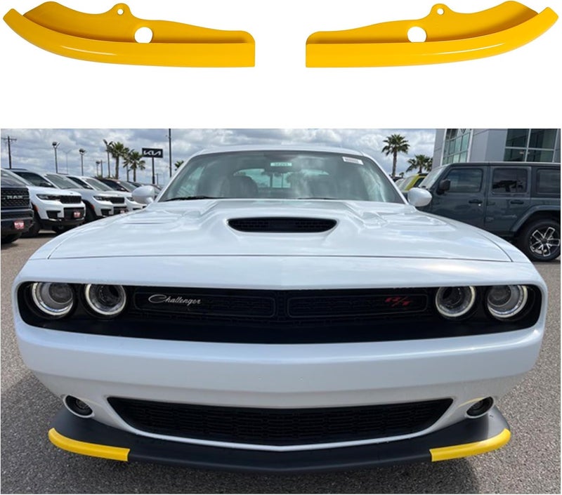 WildWell Front Bumper Lip Splitter for Dodge Challenger - Image 1