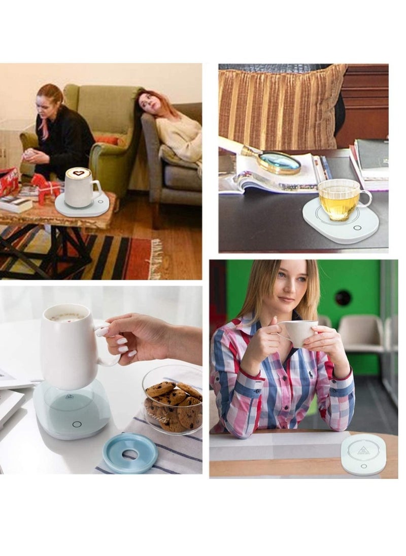 MIXDE - Coffee Mug Warmer for Desk with Auto Shut Off,Coffee Cup Warmer for Coffee Tea Milk Cocoa - Image 1