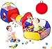 GeerWest 3 in 1 Kids Play Tent for Toddler with Baby Ball Pit and Play Tunnel Children Indoor Outdoor Playhouse with Climbing Tunnel Toy for Toddlers Boys and Girls Best Birthday GiftsNo Balls - Image 4