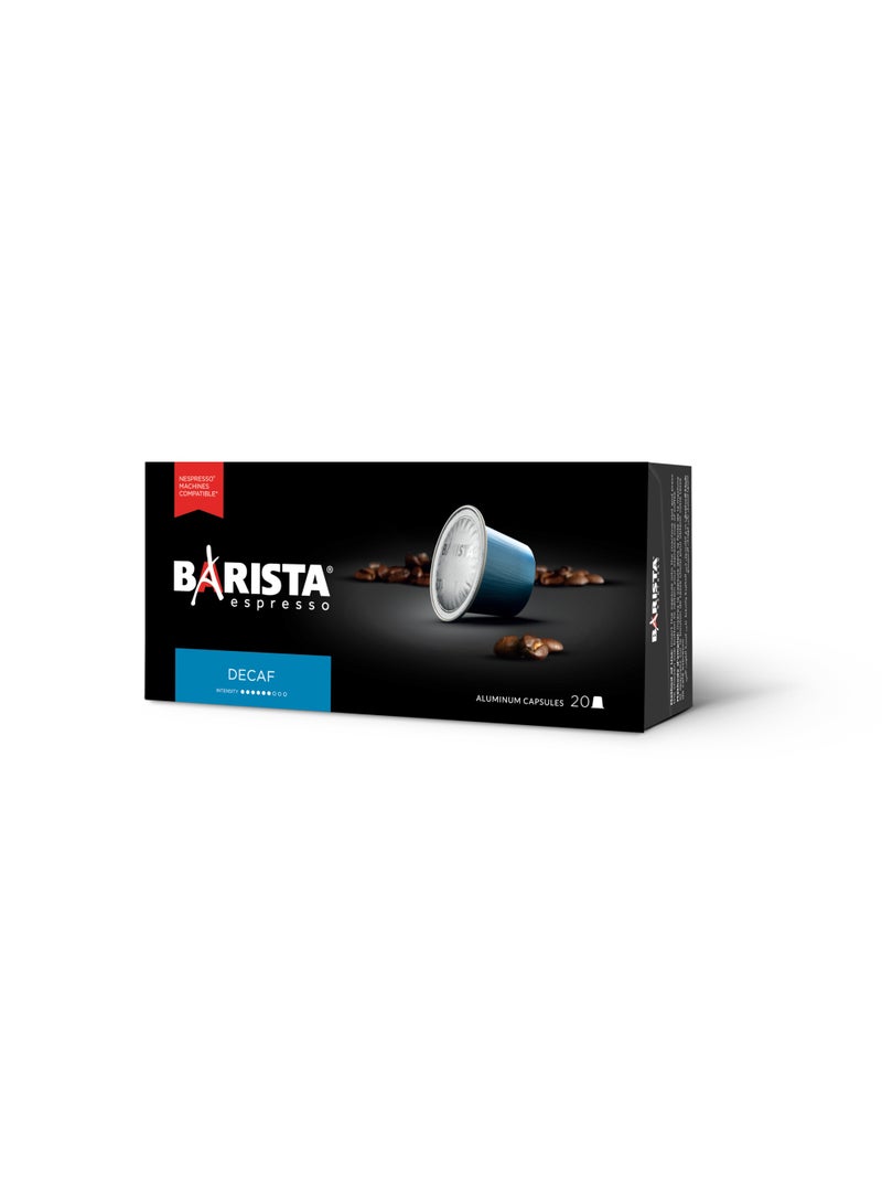 Barista Capsules Decaf 20x6g