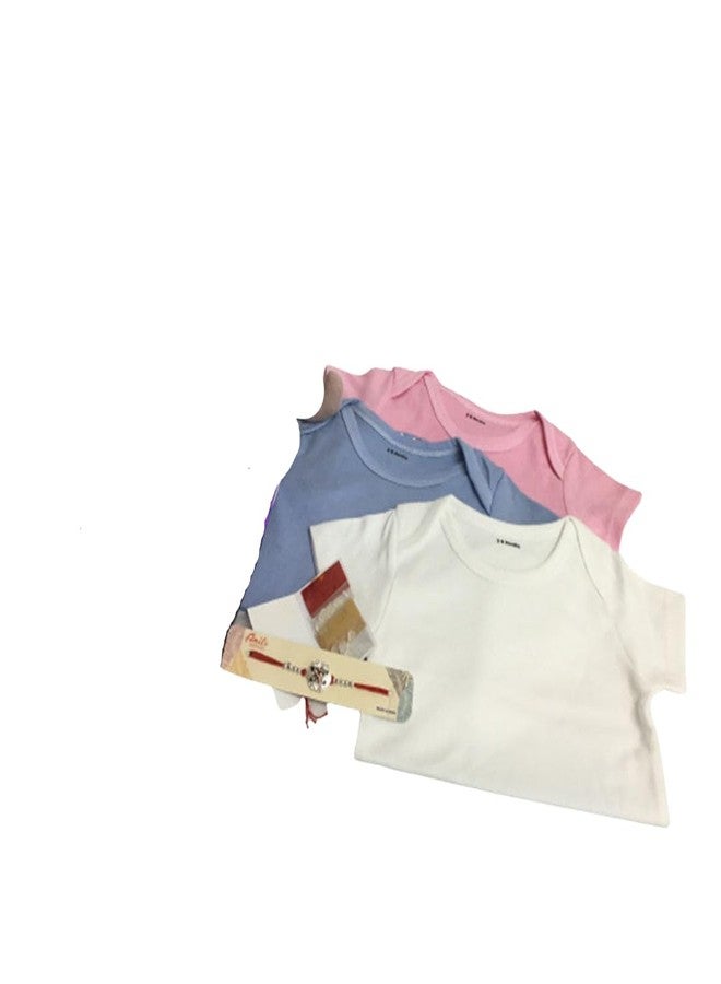 MOJOPANDA Gift Hamper Organic cotton romper 3 colors | Elephant soft toy - Image 2