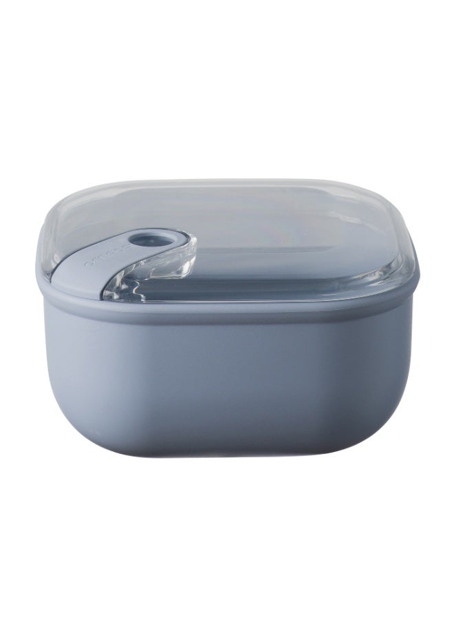 أومادا حاوية متوسطة الحجم بغطاء محكم الإغلاق، صندوق سحب طويل مربع، سعة 1 لتر، ألوان متنوعة - Image 1