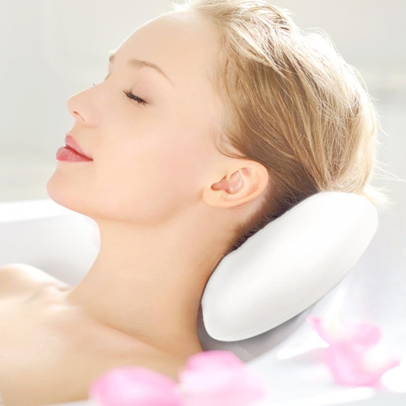 Fatigue Relief Bathtub Pillow 3D Luxury Bath Head Rest Cushion Non-Slip Soaking Tub Pillow for Home Spa and Relaxation - Image 5