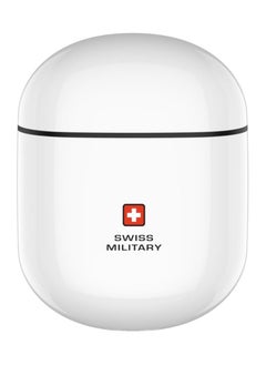 SWISS MILITARY Swiss Military Victor5 High Definition True Wireless Earbuds with Smart Touch Sensors, 180 Days Standby & 22Hr Total Playtime, Seamless Connectivity, Works with Android/iOS Phones -White  - Image 3