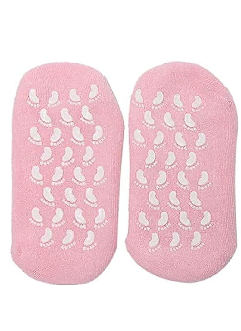Generic - WATERPROOF & SOFT MOISTURIZING SOCKS: The perfect solution to repair dry feet and cracked heels with a great pedicure spa experience to soften rough skin and complete foot skin care - Image 1