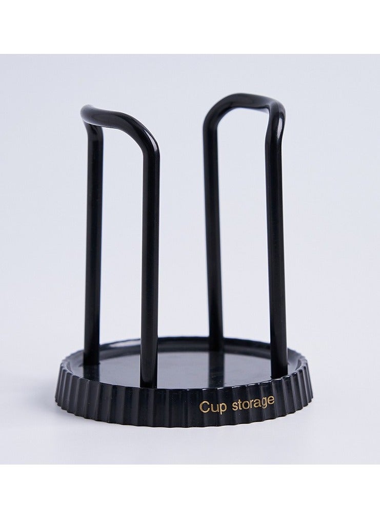 2Pcs Paper Cup Holder, Disposable Cup And Lid Holder Organizer, Coffee Cup Dispenser For Counter, Organizer Station for Coffee Milk Tea Shop Restaurant Office Bathroom - Image 1