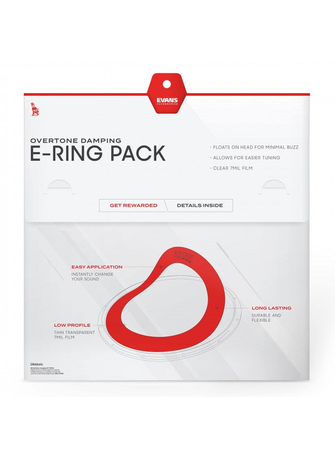 EVANS Evans E-Rings Snare PrePak - 14x1",14x1.5"  - Image 3