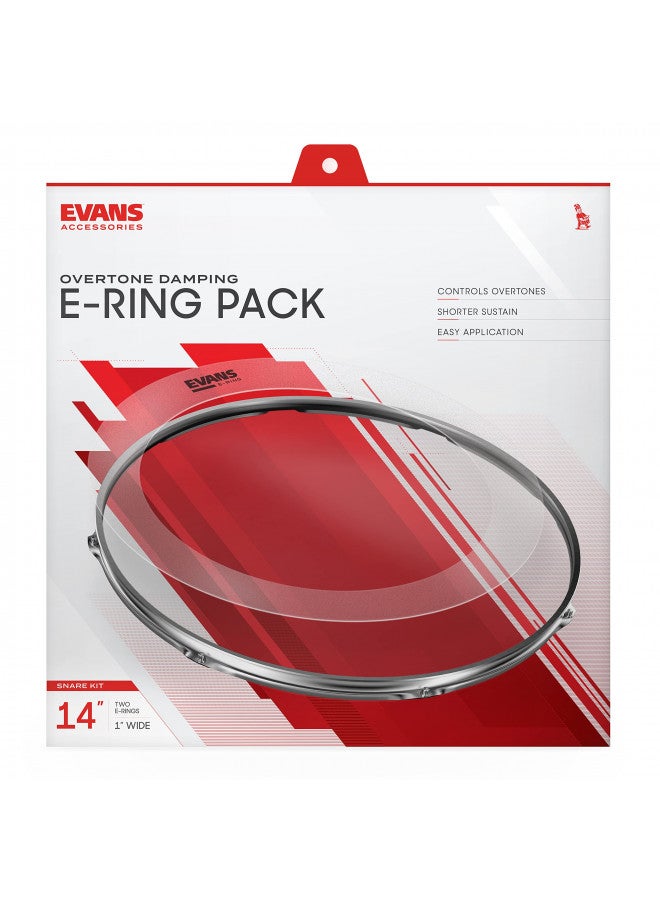 EVANS Evans E-Rings Snare PrePak - 14x1",14x1.5"  - Image 2