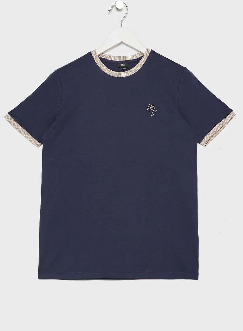 RIVER ISLAND Kids Ringer T-Shirt