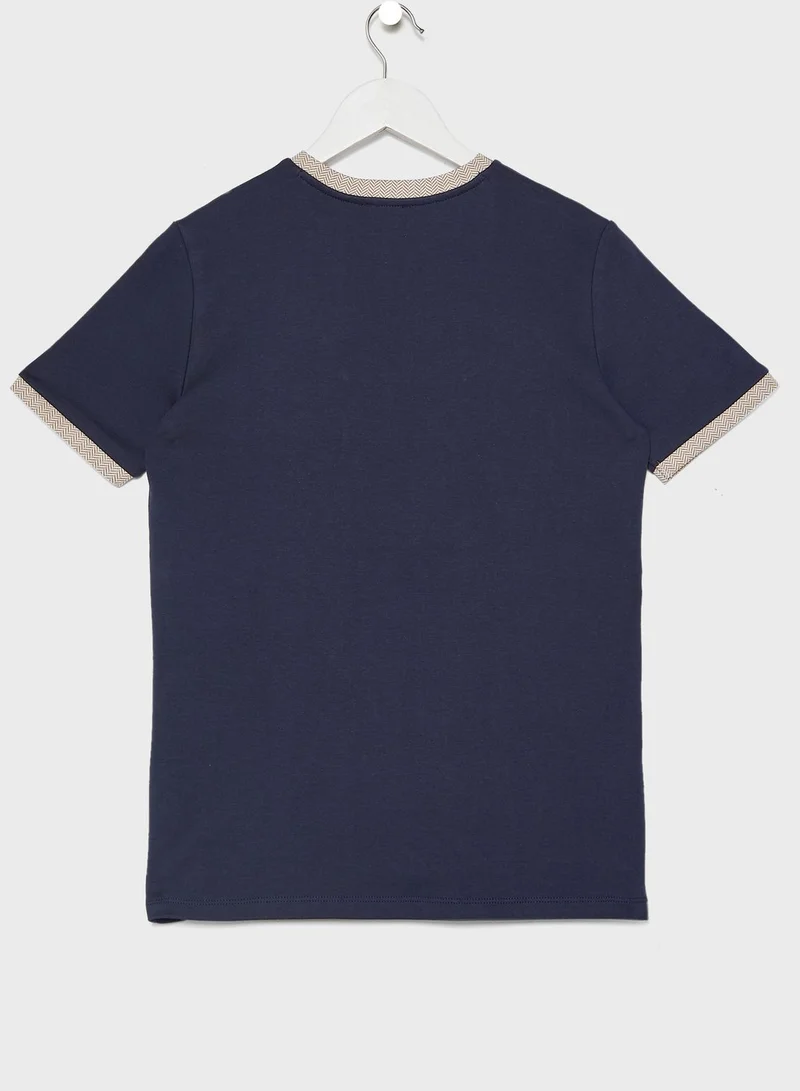 RIVER ISLAND Kids Ringer T-Shirt