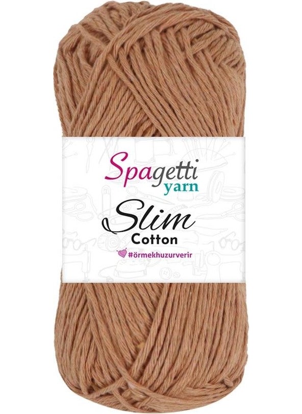 Spagetti Yarn Spaghetti Yarn Slim Cotton Honey Foam Hand Knitting Yarn 