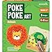 jackinthebox Poke Poke Art Animals Theme MessFree Fabric Art and Craft Flower Pressing Kits Gift for Kids Gift for Girls and Boys Ages 4 5 6 7 8 - Image 3