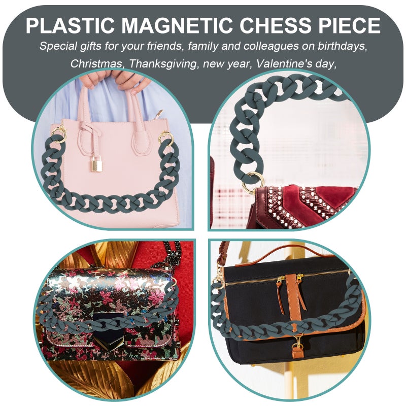 2 pcs Handbag Chain Purse Chain Single Bag Chain - Image 5