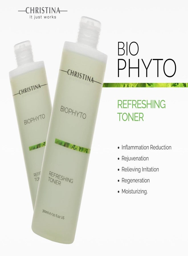 -CHRISTINA- Christina Bio Phyto Facial Toner | Gentle Cleansing Toner for Face | Eye Area Friendly Facewash | Optimal Consumption Packaging | Skin Regeneration, Irritation Relief, and Moisturization 300ml - Image 3