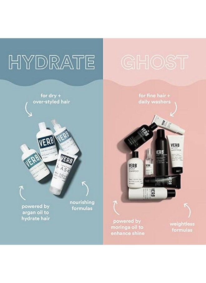 verb Ghost Hairspray Weightless Medium Hold Hairspray Infused With Moringa Oil Antifrizz Hairspray Promotes Radiant Shine Weightless L Texturizing Spray For All Hair Types 7 Oz  - Image 5